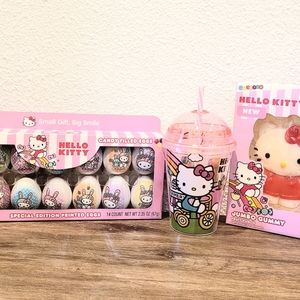 Hello Kitty Easter Eggs Tumbler and Gummy